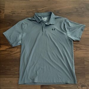 Under Armour Men's Charcoal Polo Shirt